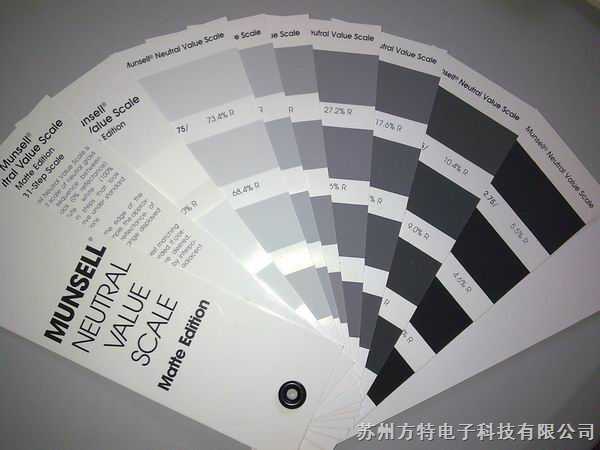 MUNSELL NEUTRAL VALUE SCALE
